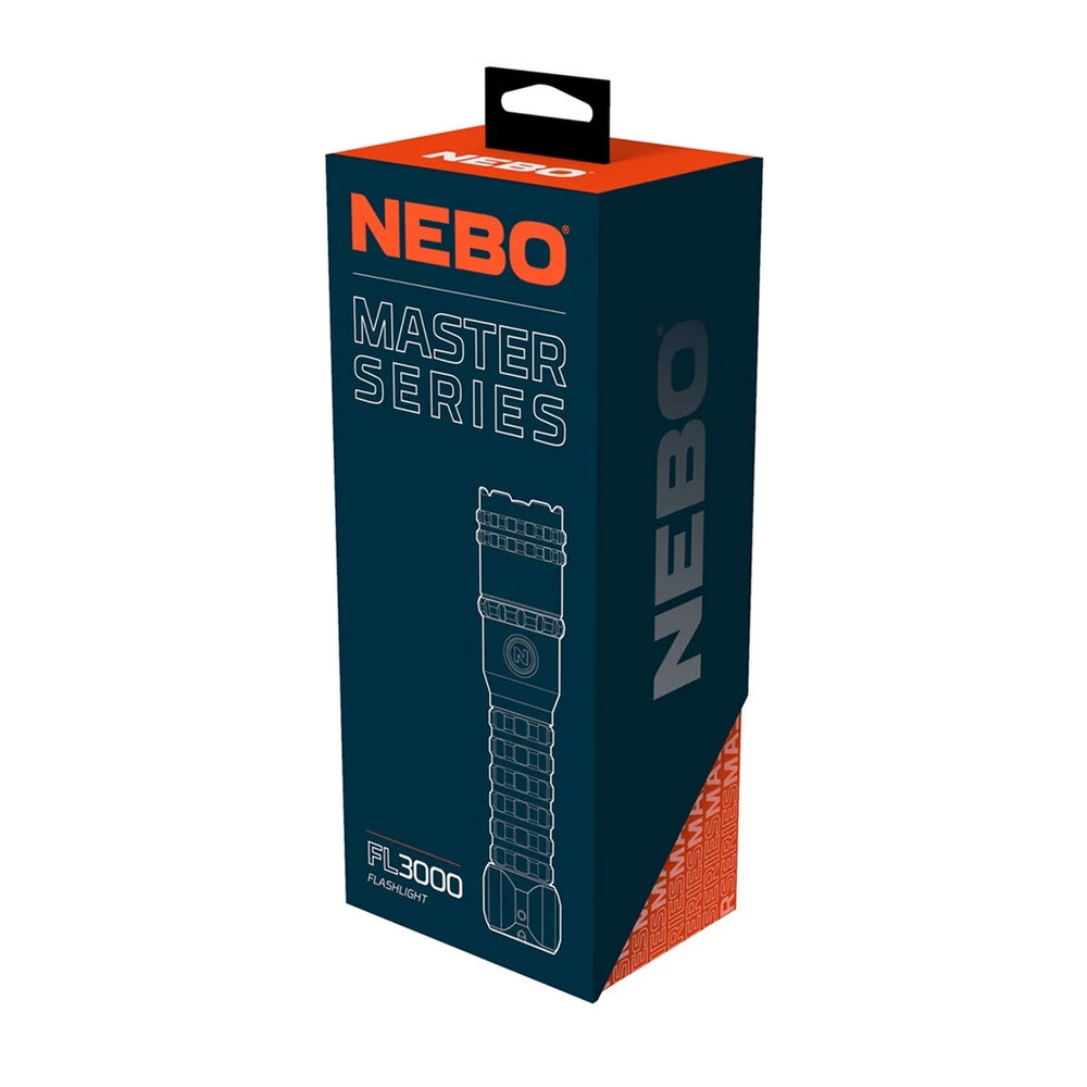 Nebo Master Series FL3000 Oplaadbare Zaklamp Nebo Master Series FL3000 Oplaadbare Zaklamp