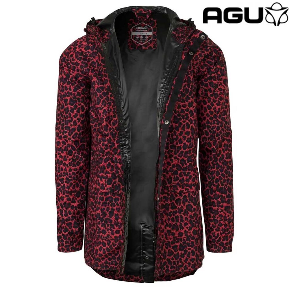Agu Motion Parka Urban Leopard Print Regenjas