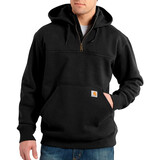 Carhartt Rain Defender Quarter Zip Black Sweatshirt Heren Carhartt Rain Defender Quarter Zip Black Sweatshirt Heren