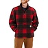 Loose Fit Fleece Crabapple Black Plaid Pullover Heren Loose Fit Fleece Crabapple Black Plaid Pullover Heren