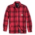 Flannel Sherpa Lined Crabapple Shirtjack Heren Flannel Sherpa Lined Crabapple Shirtjack Heren
