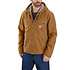 Washed Duck Sherpa Lined Bruin Jacket Heren