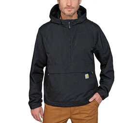 Carhartt Rain Defender Lightweight Packable Black Anorak Heren