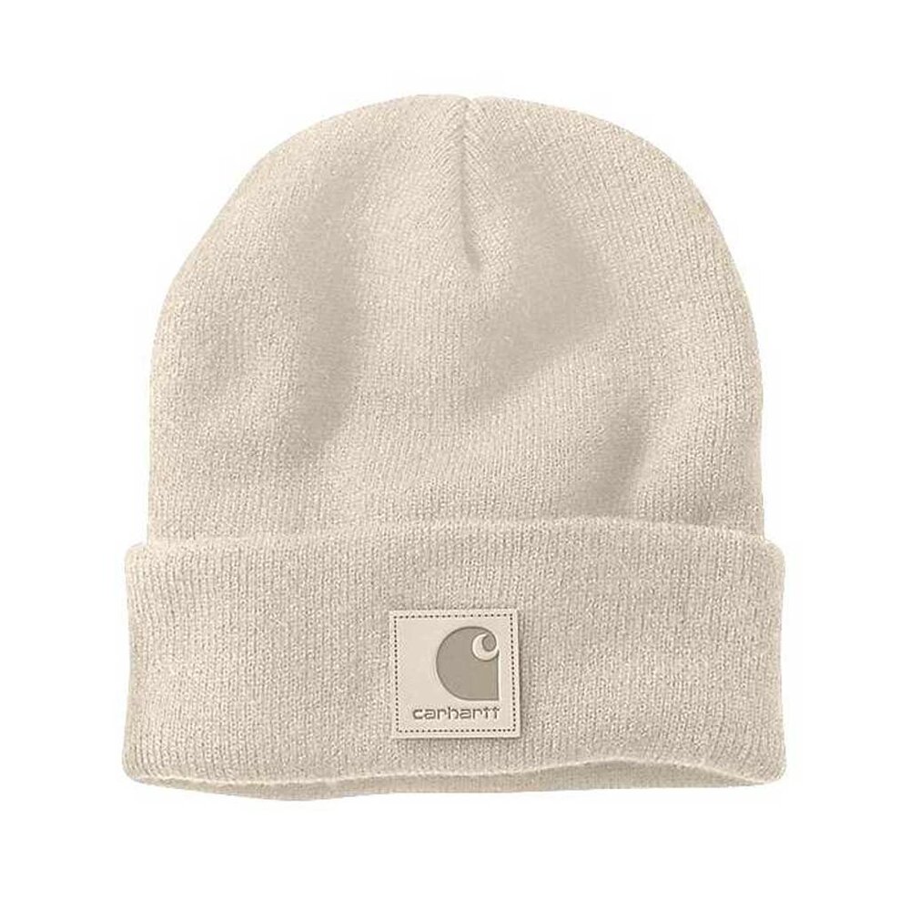 Carhartt Black Label Watch Hat Oat Milk Muts Carhartt Black Label Watch Hat Oat Milk Muts