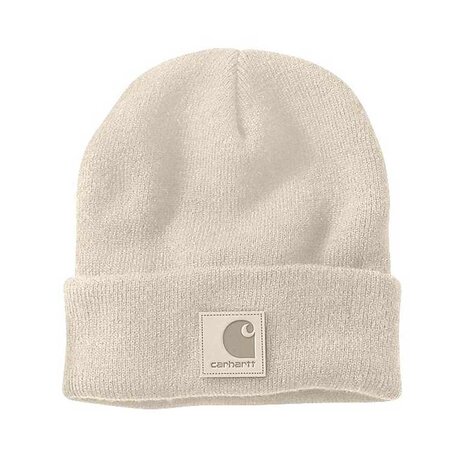 Carhartt Black Label Watch Hat Oat Milk Muts Carhartt Black Label Watch Hat Oat Milk Muts