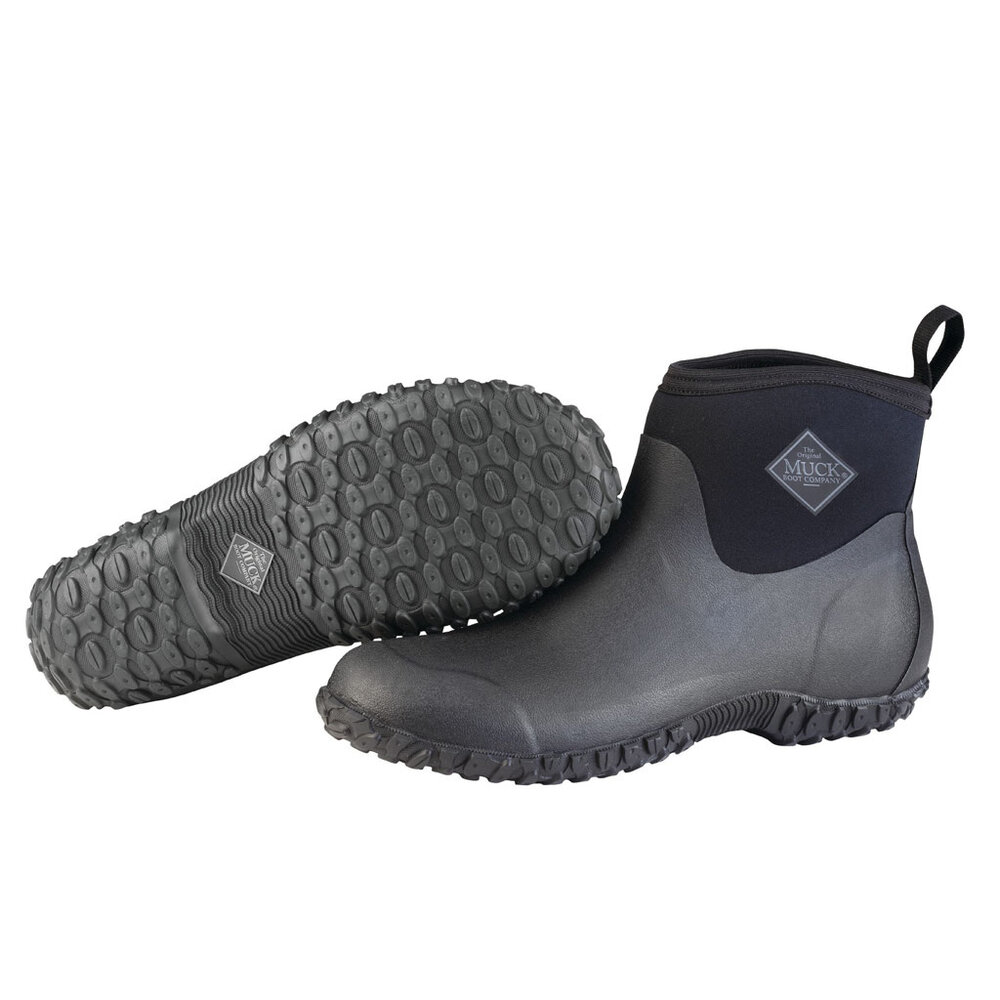 Muck Boot Muckster II Ankle Zwart Korte Tuinlaarzen Heren Muck Boot Muckster II Ankle Zwart Korte Tuinlaarzen Heren