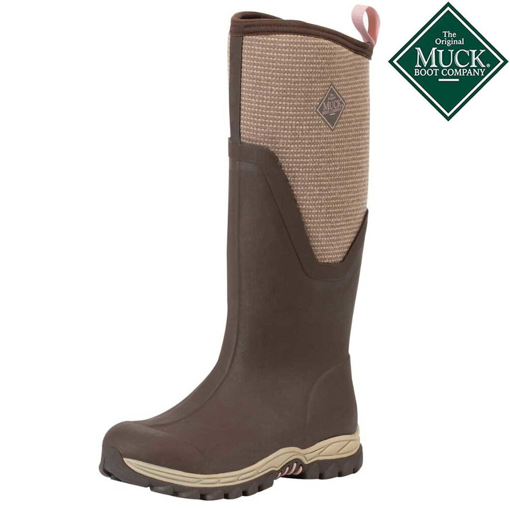 Muck Boot Arctic Sport II Tall Chocolate Beige Winterlaarzen Dames