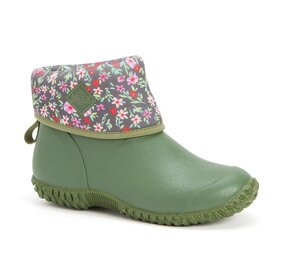 Muck Boot Muckster II Mid Green Floral Laarzen Dames Muck Boot Muckster II Mid Green Floral Laarzen Dames