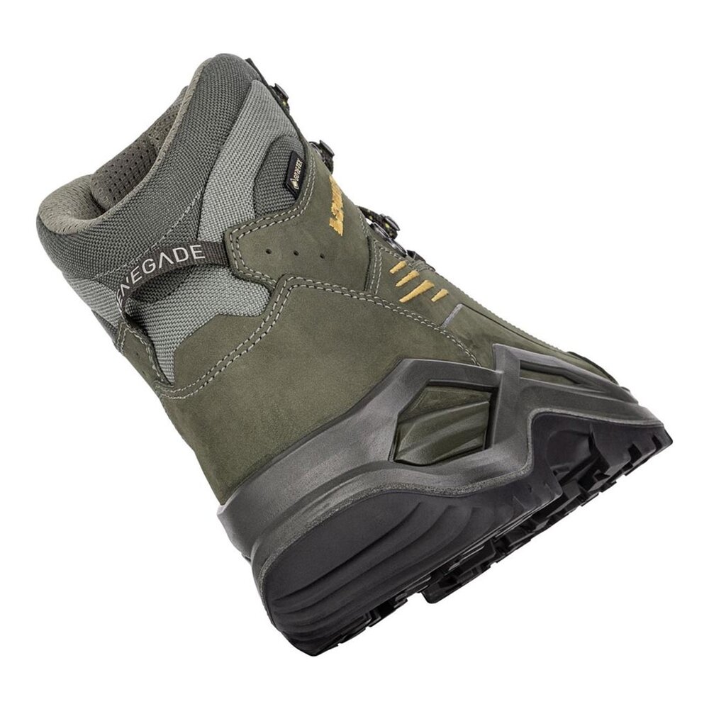 Lowa Renegade Evo GTX Mid Olive Mustard Wandelschoenen Heren Lowa Renegade Evo GTX Mid Olive Mustard Wandelschoenen Heren