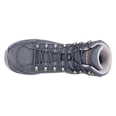 Lowa Renegade Evo GTX Mid Steelblue Oldrose Wandelschoenen Dames Lowa Renegade Evo GTX Mid Steelblue Oldrose Wandelschoenen Dames