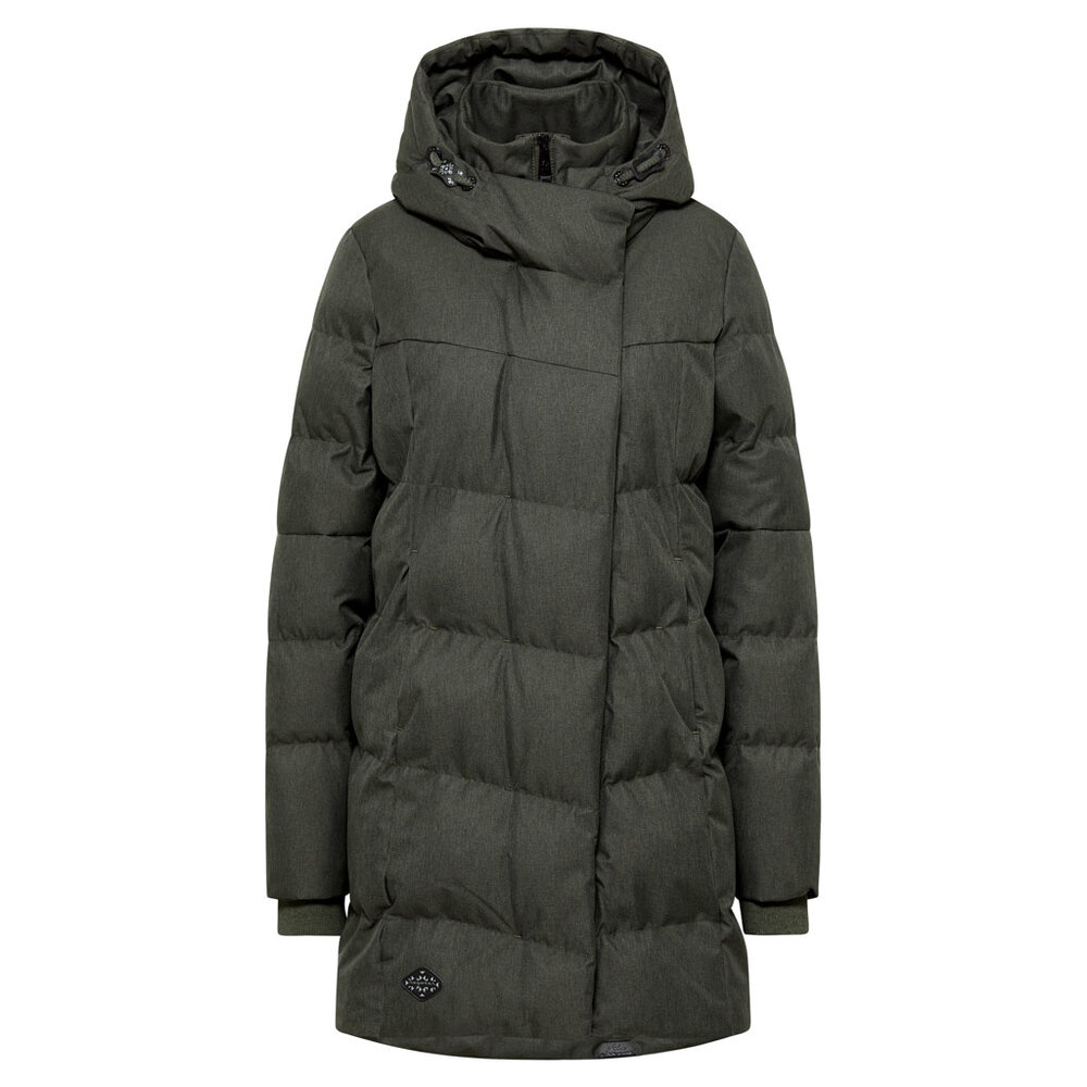 Ragwear Pavla Dark Olive Winterjas Dames Ragwear Pavla Dark Olive Winterjas Dames
