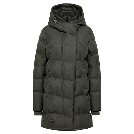 Ragwear Pavla Dark Olive Winterjas Dames Ragwear Pavla Dark Olive Winterjas Dames