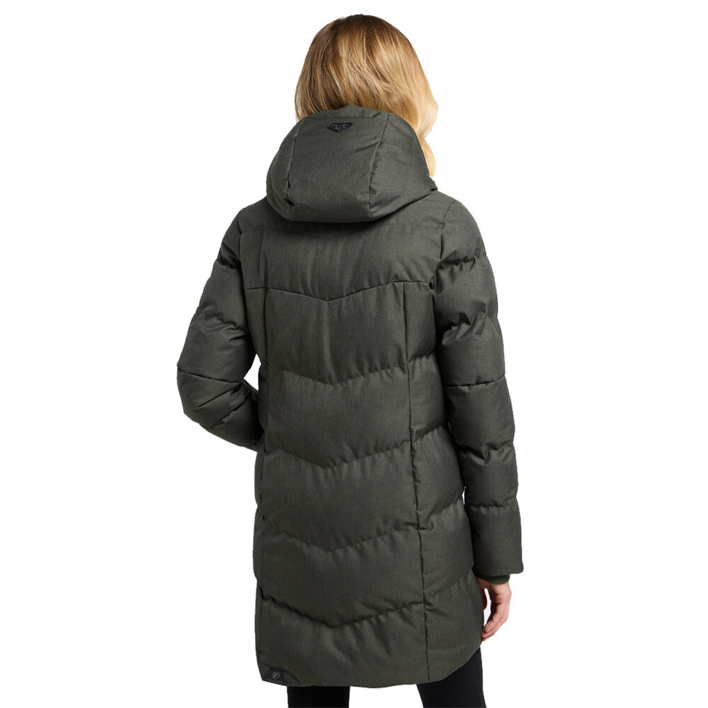 Ragwear Pavla Dark Olive Winterjas Dames Ragwear Pavla Dark Olive Winterjas Dames