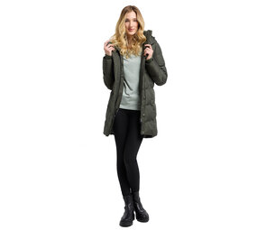 Ragwear Pavla Dark Olive Winterjas Dames Ragwear Pavla Dark Olive Winterjas Dames