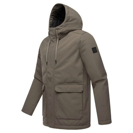 Ragwear Mr Them Mocca Winterjas Heren