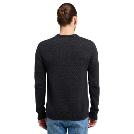 Ragwear Larrs Zwart Gebreide Trui Heren Ragwear Larrs Zwart Gebreide Trui Heren