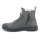 Palladium Pampa Hi Zip WL Cloudburst Coal Wandelschoenen Dames Palladium Pampa Hi Zip WL Cloudburst Coal Wandelschoenen Dames