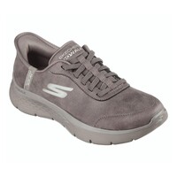 Skechers Slip Ins Go Walk Flex Mali Brown Wandelschoenen Dames