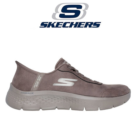 Skechers Slip Ins Go Walk Flex Mali Brown Wandelschoenen Dames Skechers Slip Ins Go Walk Flex Mali Brown Wandelschoenen Dames