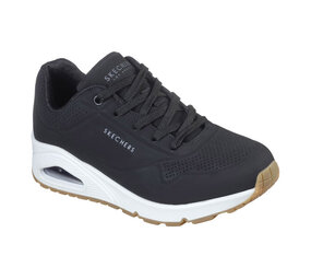 Skechers Uno Stand On Air Black White Wandelsneakers Heren Skechers Uno Stand On Air Black White Wandelsneakers Heren