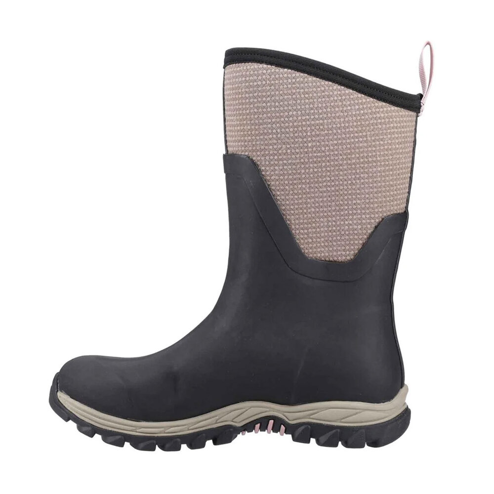 Muck Boot Arctic Sport II Mid Black Tweed Laarzen Dames Muck Boot Arctic Sport II Mid Black Tweed Laarzen Dames
