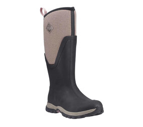 Muck Boot Arctic Sport II Tall Black Tweed Laarzen Dames Muck Boot Arctic Sport II Tall Black Tweed Laarzen Dames
