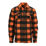 Longhorn Houthakkers Hemd Zwart Oranje Lumberjack Heren