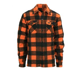 Longhorn Houthakkers Hemd Zwart Oranje Lumberjack Heren Longhorn Houthakkers Hemd Zwart Oranje Lumberjack Heren