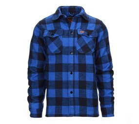 Longhorn Houthakkers Hemd Zwart Blauw Lumberjack Heren