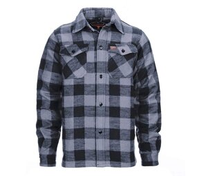 Longhorn Houthakkers Hemd Zwart Grijs Lumberjack Heren