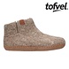 Tofvel Mula Marbled Brown Pantoffels Tofvel Mula Marbled Brown Pantoffels