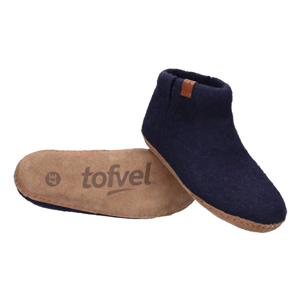 Tofvel Mula Navy Blue Pantoffels Tofvel Mula Navy Blue Pantoffels
