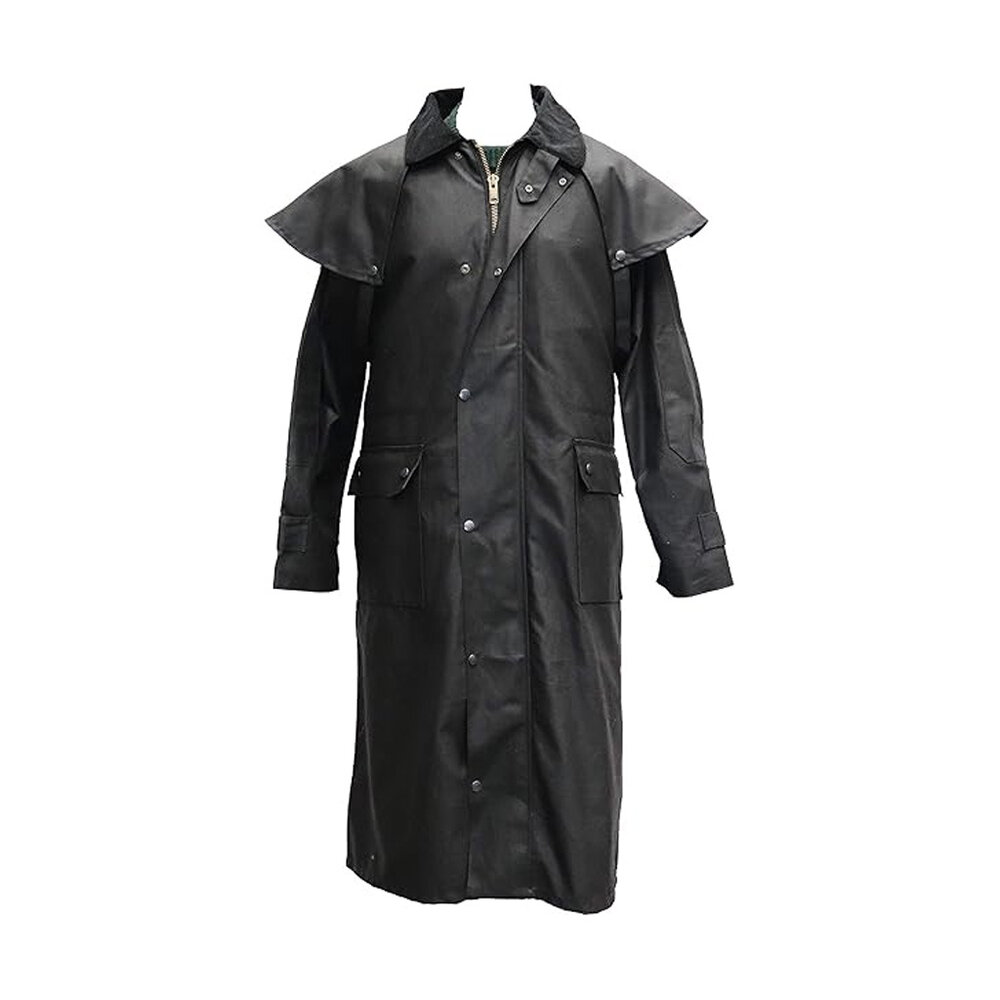 Hunter Outdoor Aussie Duster Black Waxjas Hunter Outdoor Aussie Duster Black Waxjas