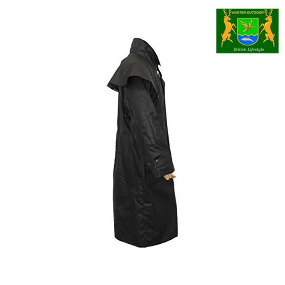Hunter Outdoor Aussie Duster Black Waxjas Hunter Outdoor Aussie Duster Black Waxjas