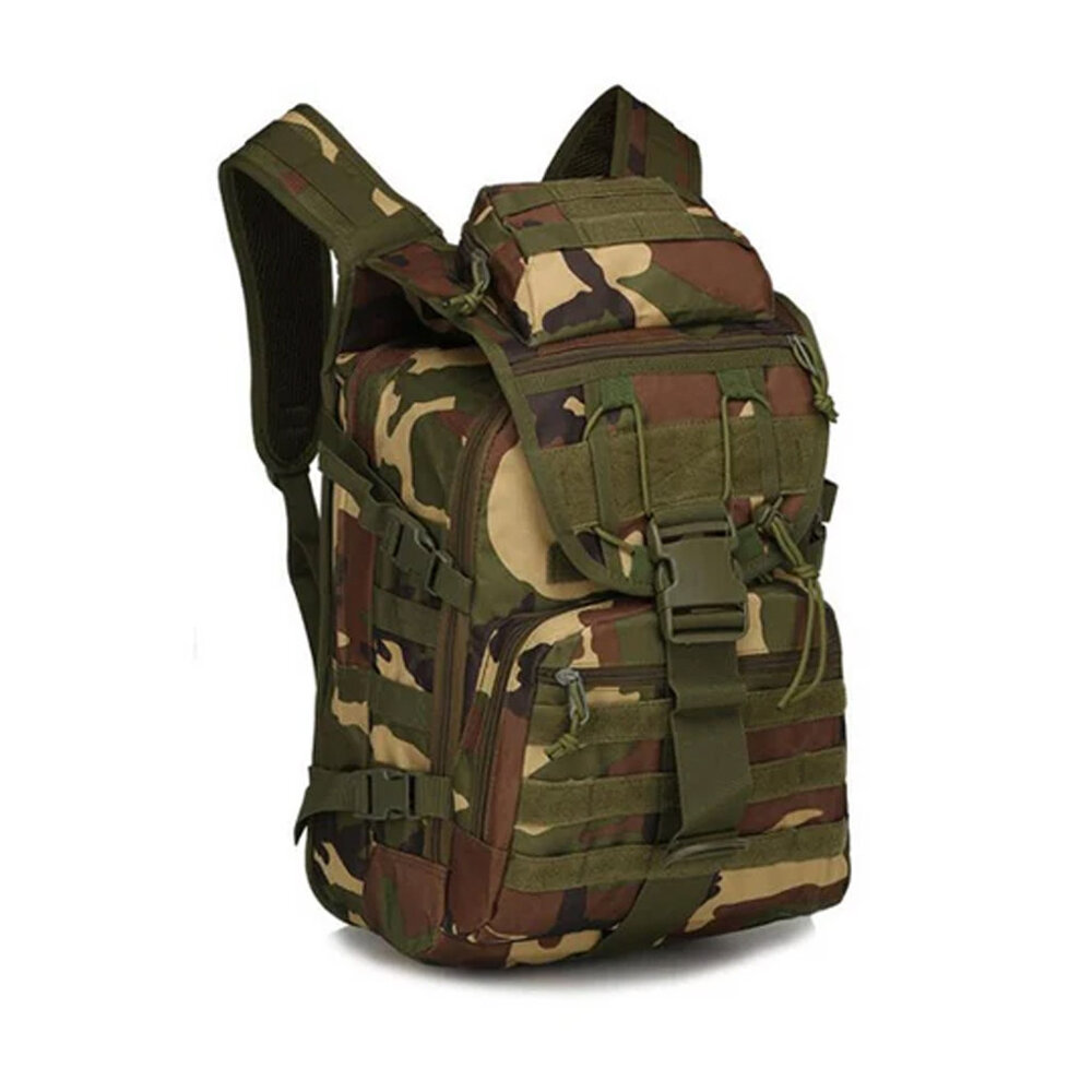 Game Molle 40L Tactical Woodland Rugzak
