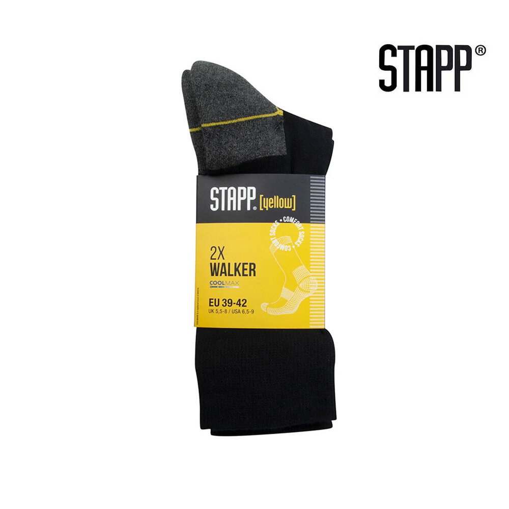 Stapp Yellow Walker Coolmax 2-Pack Wandelsokken Stapp Yellow Walker Coolmax 2-Pack Wandelsokken