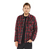 Craft Heavyweight Sherpa Burgundy Check Jas Heren Craft Heavyweight Sherpa Burgundy Check Jas Heren