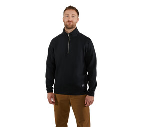 Vintage Industries Boulder Black Sweater Heren Vintage Industries Boulder Black Sweater Heren