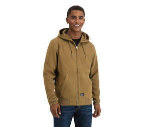 Vintage Industries Redstone Taupe Hooded Sweatshirt Heren Vintage Industries Redstone Taupe Hooded Sweatshirt Heren