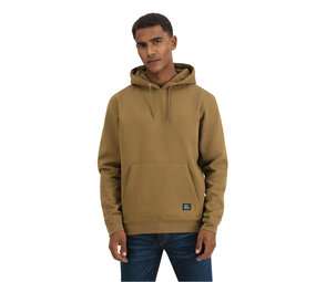 Vintage Industries Derby Taupe Hooded Sweatshirt Heren Vintage Industries Derby Taupe Hooded Sweatshirt Heren
