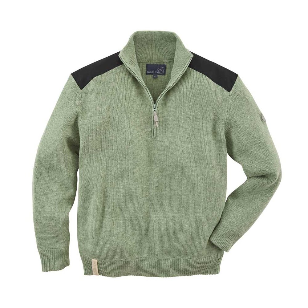 Terrax Troyer Pullover Olijf - Antraciet Trui Heren