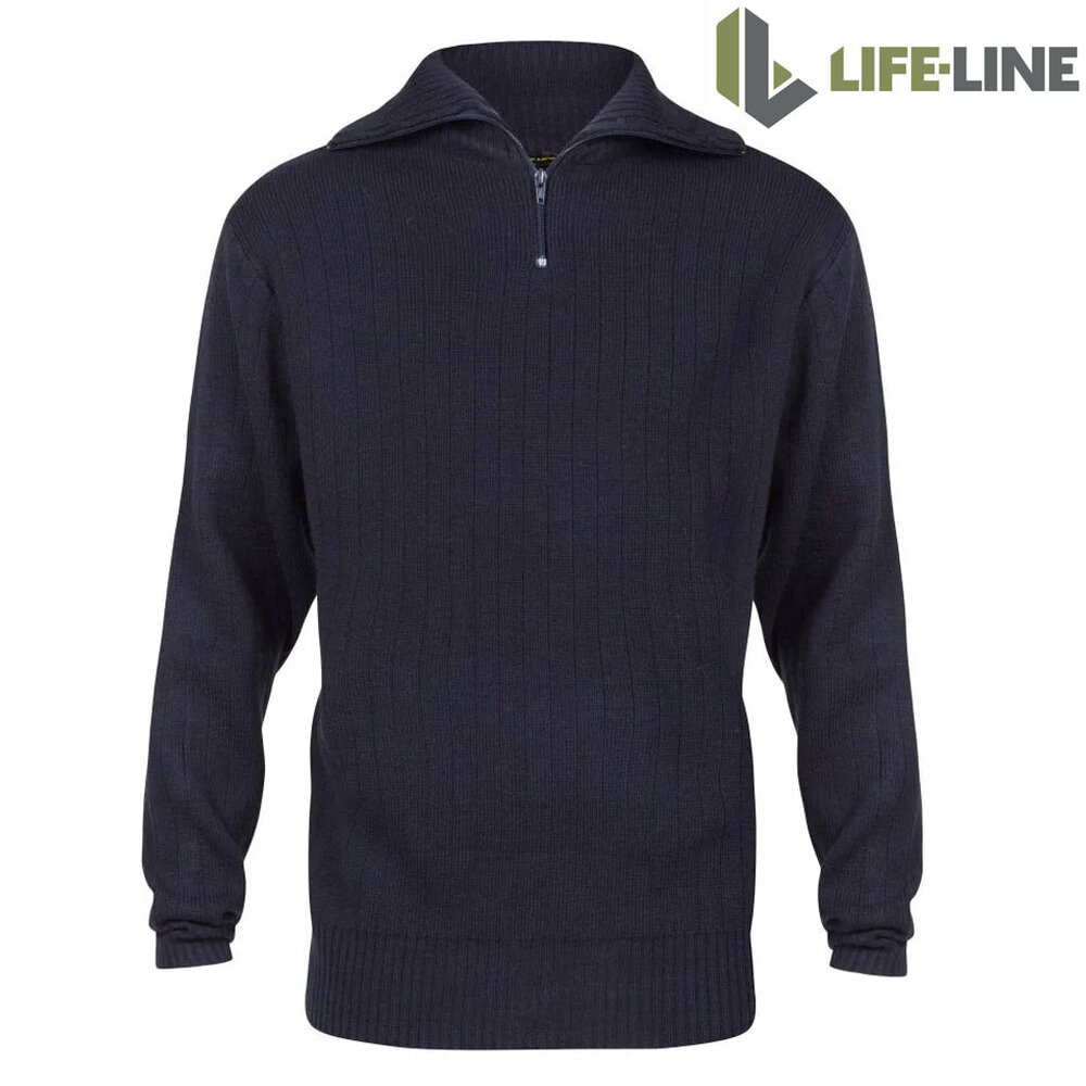 Life Line Kotterstrui Blue Schipperstrui Heren Life Line Kotterstrui Blue Schipperstrui Heren