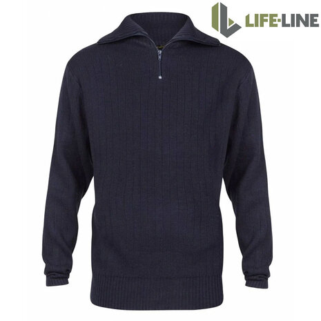 Life Line Kotterstrui Blue Schipperstrui Heren Life Line Kotterstrui Blue Schipperstrui Heren