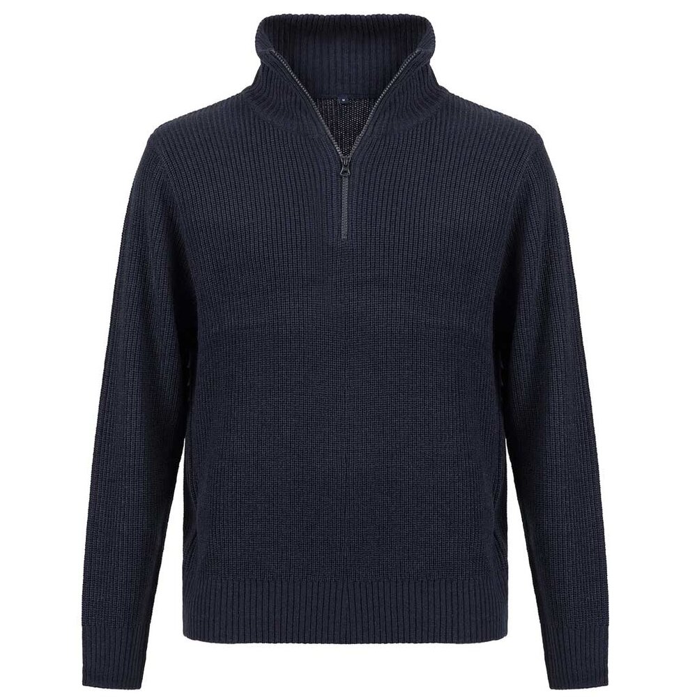 Life Line Steven Half Zip Navy Schipperstrui Heren Life Line Steven Half Zip Navy Schipperstrui Heren