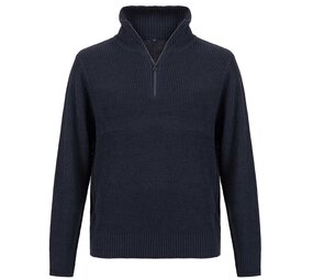 Life Line Steven Half Zip Navy Schipperstrui Heren