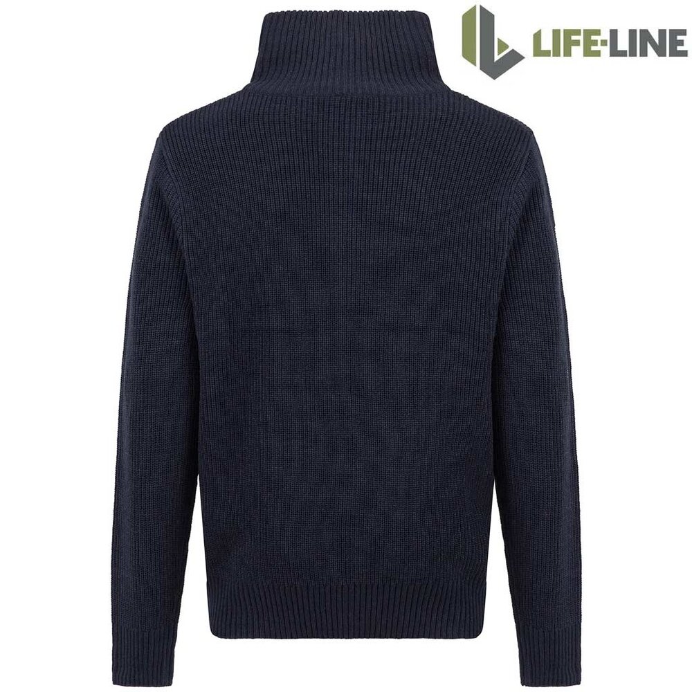 Life Line Steven Half Zip Navy Schipperstrui Heren Life Line Steven Half Zip Navy Schipperstrui Heren