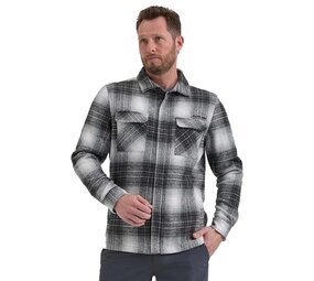 Life Line Pico Black Check Lined Flannel Shirt Heren Life Line Pico Black Check Lined Flannel Shirt Heren