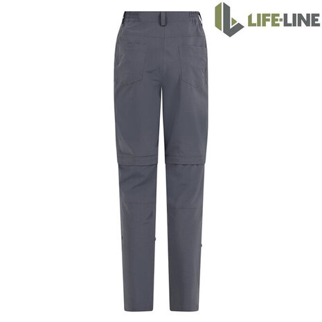 Life Line Elina 2 Zip-Off Antraciet Afritsbroek Dames Life Line Elina 2 Zip-Off Antraciet Afritsbroek Dames
