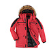 Terrax Parka Rood - Zwart Winterjas Heren Terrax Parka Rood - Zwart Winterjas Heren