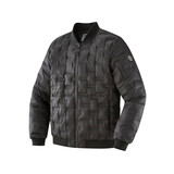 Terrax Quilted Jack Zwart Gewatteerde Jas Heren Terrax Quilted Jack Zwart Gewatteerde Jas Heren